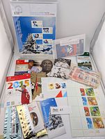 Overview of all stamp booklets, sheets and panes
