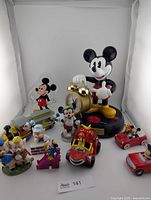 Group shot of all Disney items