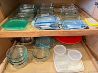 All items arranged in cabinet drawer