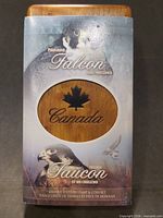 Front of full-colour outer sleeve showing Peregrine Falcon graphics