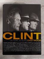 Front of Clint Eastwood 35-film DVD box