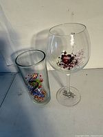 Both glasses side by side showing size and shape