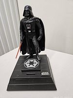 Full view of Darth Vader figure on base