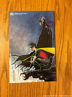 Front cover showing title, artwork, and DC logo