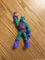 Front view of Green Goblin action figure