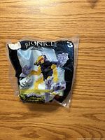 Front of sealed LEGO Bionicle Mistika McDonald’s polybag showing graphics and figure