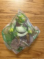 Front of sealed bag showing Shrek figure and Shrek the Third branding