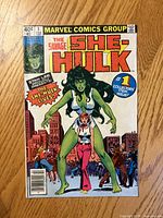 Front cover showing The Savage She-Hulk #1 with 40¢ price and February 1980 date