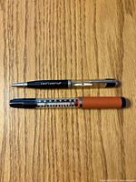 Both writing instruments side by side showing overall appearance