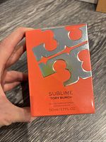 Front of sealed Sublime 50 ml box