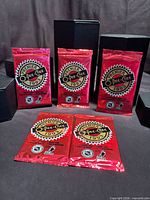 Five sealed 1993 O-Pee-Chee Premier Hockey packs front view