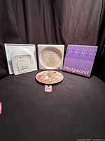 Plate front, box, certificate displayed