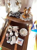 Entire lot displayed on table