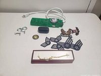 all items overview on table