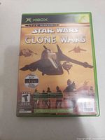 Front cover showing Star Wars: The Clone Wars artwork