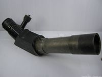 Full left-side view of telescope sight