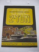 Front cover of GMC 2-Ton pamphlet