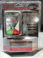 Front view of BatteryMINDer Plus model 12117 in retail packaging