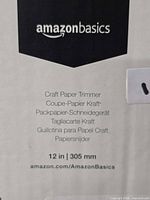 Box showing Amazon Basics branding and product description