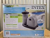 Front of retail box showing pump image and branding