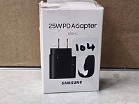 Front of sealed Samsung 25W PD Adapter box