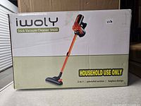 Front of box showing product image and model