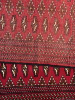 Close-up of border and motif detail