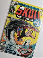 Front cover displaying title, issue number, cover art, bagged