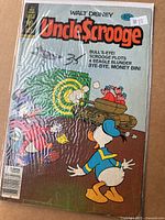 Front cover of Walt Disney Uncle Scrooge Gold Key comic, 40¢ price