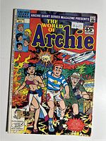 Front cover of The World of Archie #574 showing characters and cover details