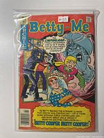 Front view of Betty and Me #81 comic in sleeve
