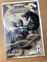 Front cover of Doc Frankenstein #4 in plastic sleeve