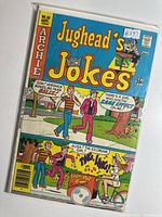 Full view of Jughead's Jokes comic #50 in bag