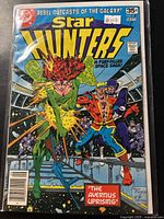 Front cover of Star Hunters comic No. 6 in sleeve