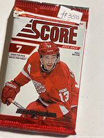 Front of sealed 2012-13 Score NHL card pack