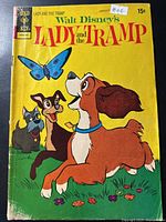 Front cover of Gold Key Walt Disney’s Lady and the Tramp comic book