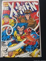 Front cover of Marvel X-Men #4 comic in bag
