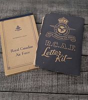 RCAF Letter Kit booklet and Featherweight Vellum pack front view