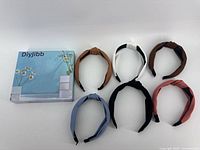 Six knotted headbands and Diyibb box