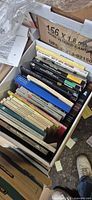 Full banker box of assorted art and photography books