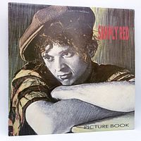 Front cover of Simply Red Picture Book LP