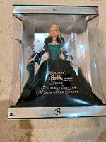 Front of sealed 2004 Holiday Barbie box