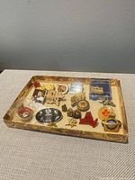 Full tray showing all pins