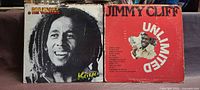 Bob Marley & The Wailers “Kaya” and Jimmy Cliff “Unlimited” front covers