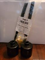 bottles, sticks package, plugs