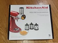 Front of sealed Fresh Prep attachment box