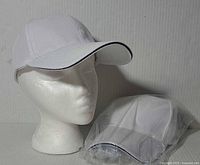 Front view of cap on mannequin head