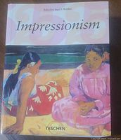 Front cover showing title Impressionism and artwork