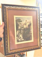 Full view of framed artwork