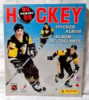 Front cover of 1988-89 Panini NHL Hockey sticker album